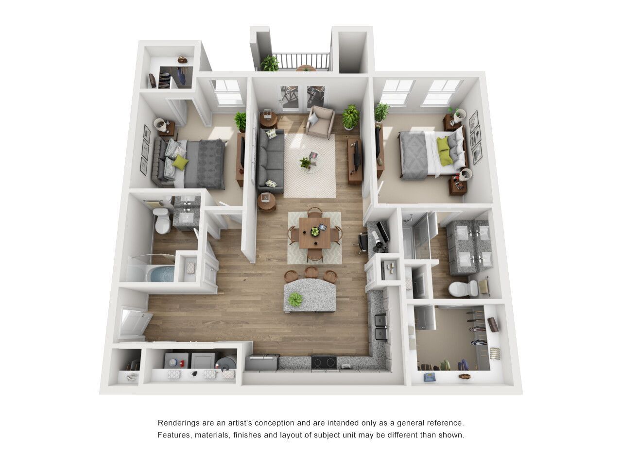 The Cane floor plan