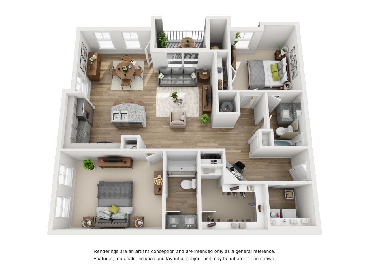 The Comite floor plan
