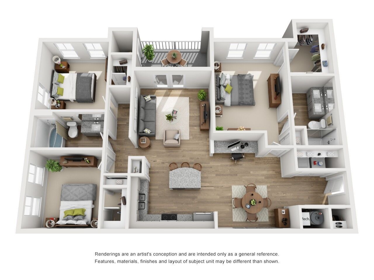 The Pearl floor plan