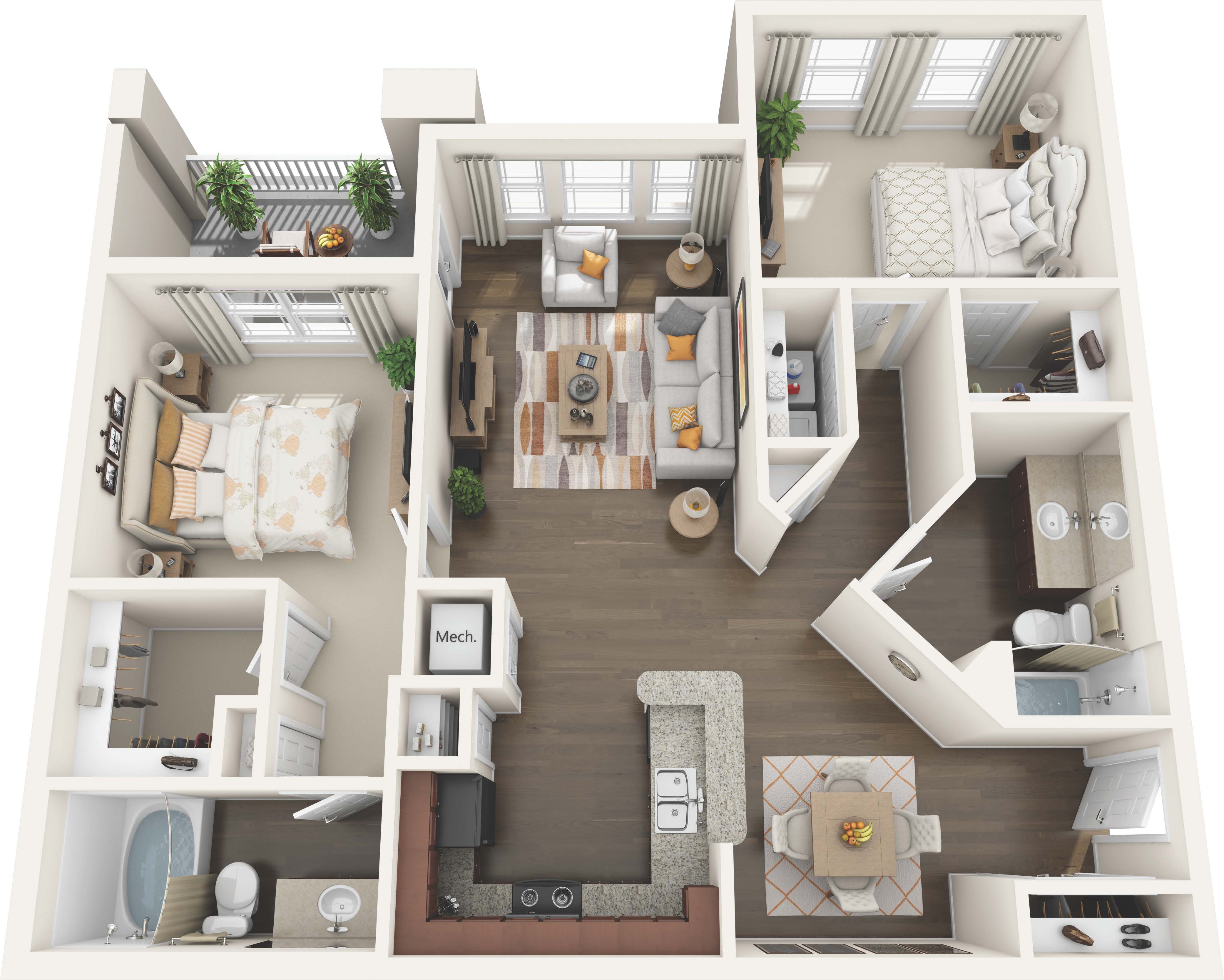 The Willow floor plan
