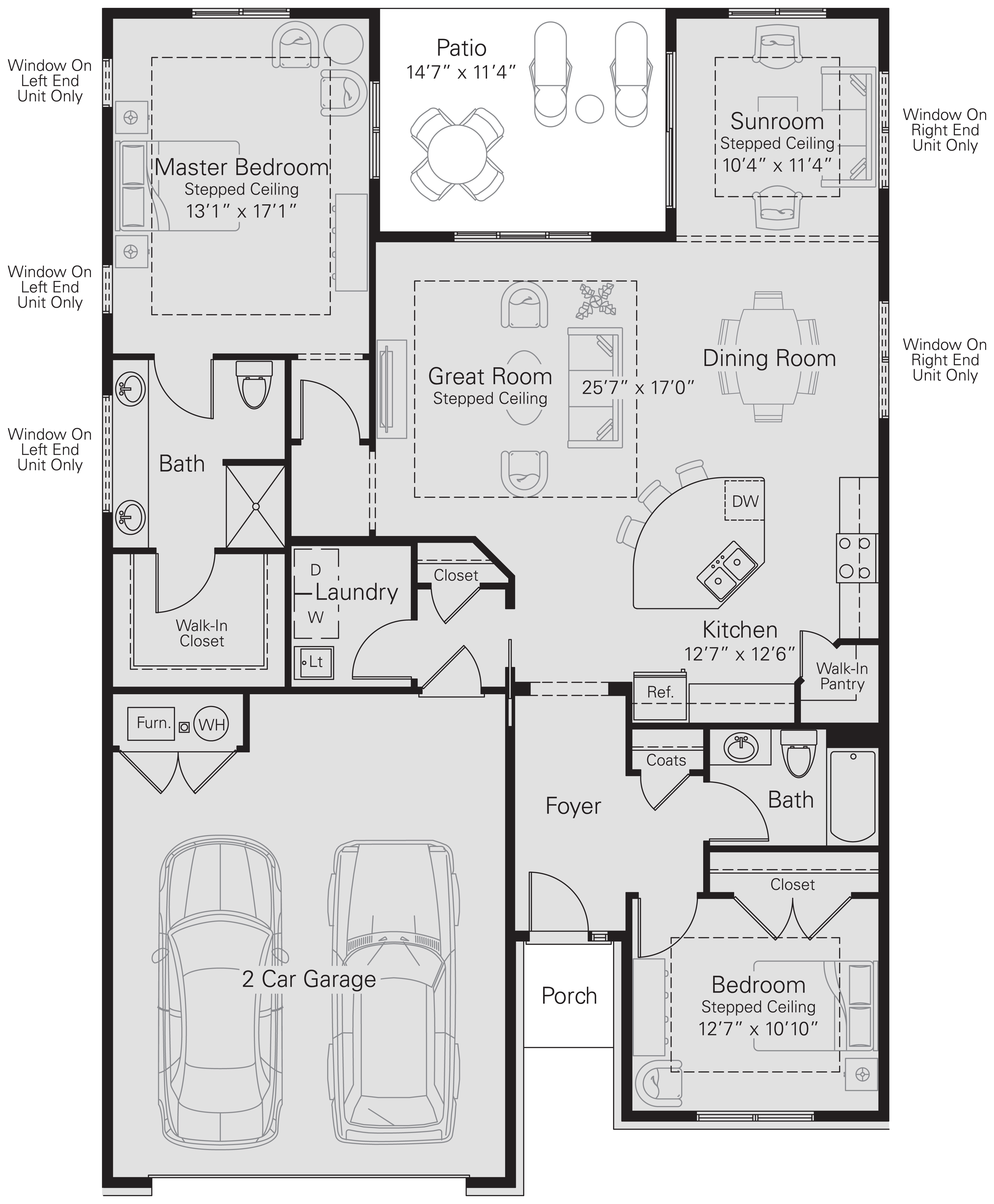 Allegro floor plan