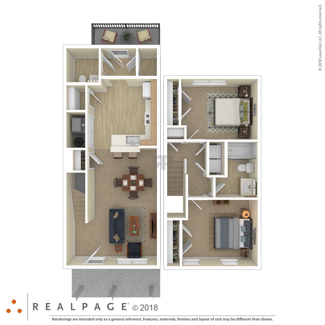 2TH floor plan