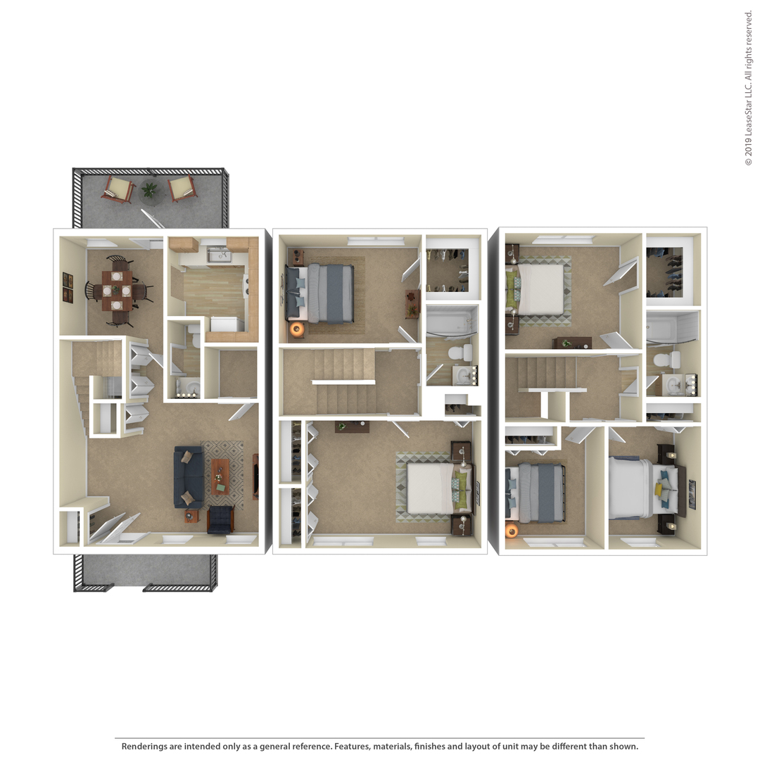 5 Bedroom floor plan