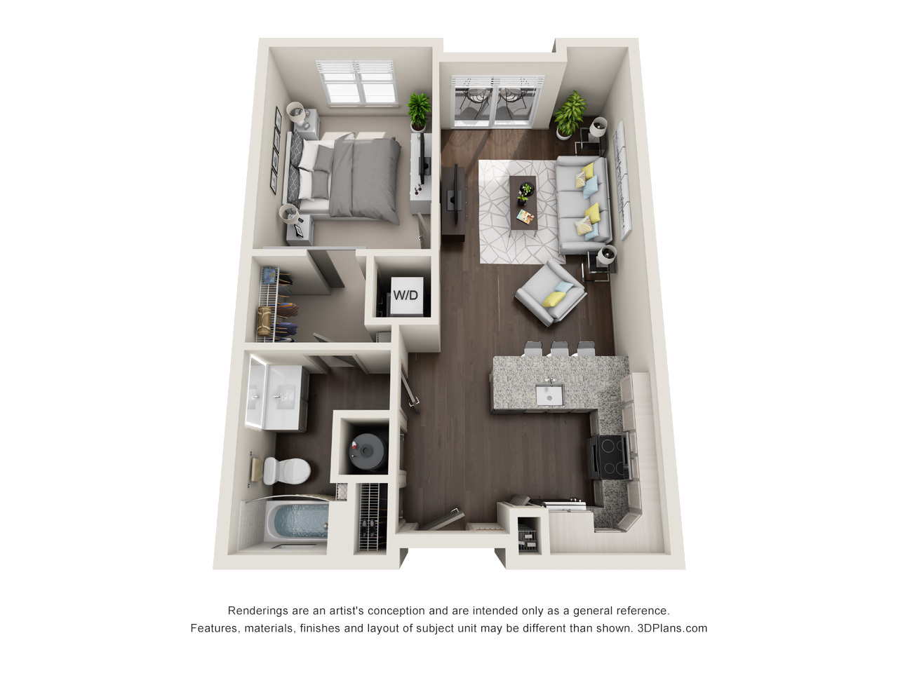 A1 floor plan