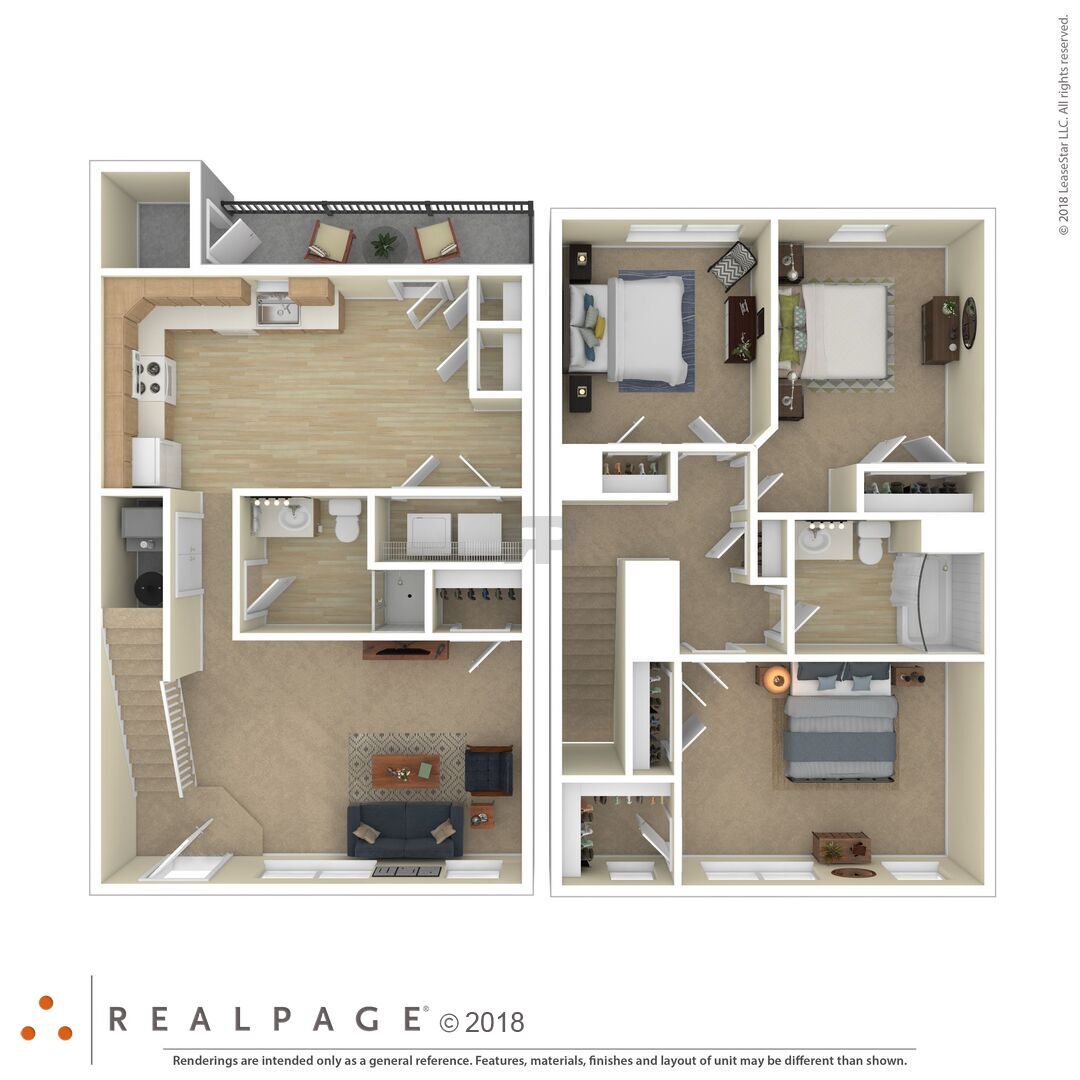 3 Bedroom floor plan
