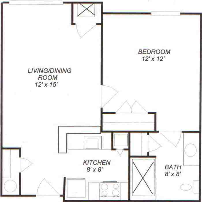 A1 floor plan