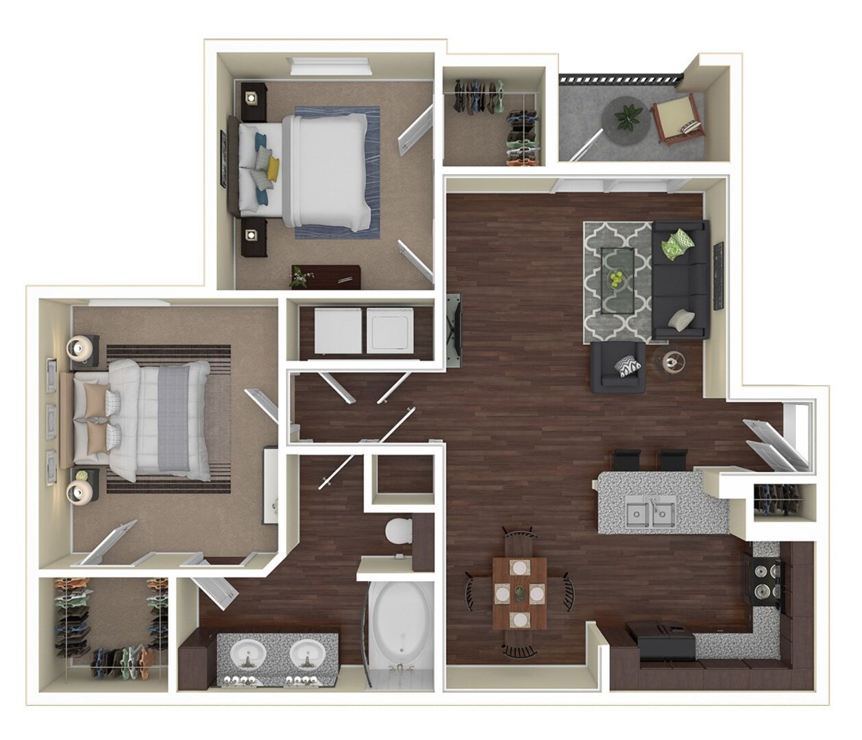 2 Bedroom Apartment – 12101 NORTHPOINTE BLVD #08305, Tomball, TX 77377