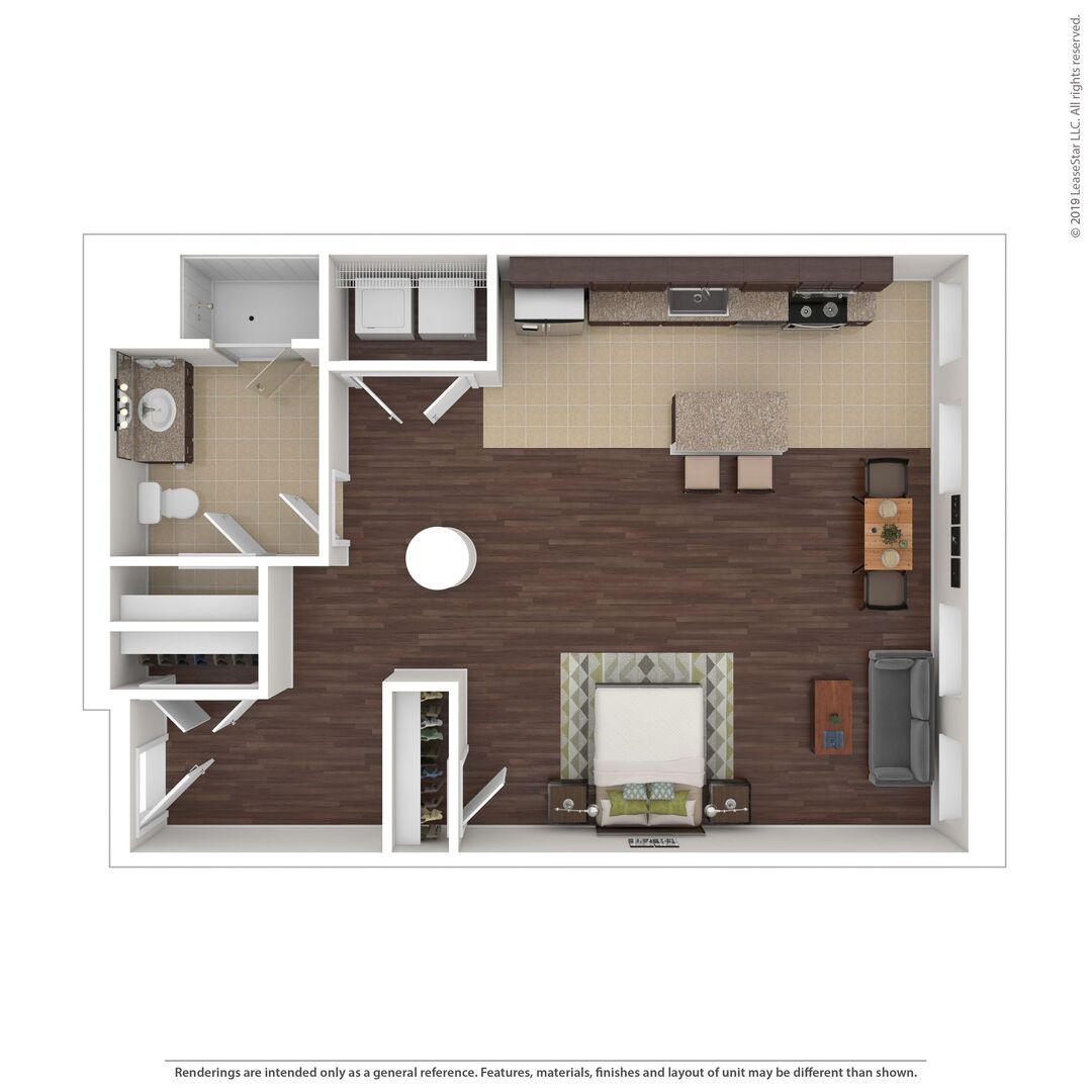 Studio floor plan