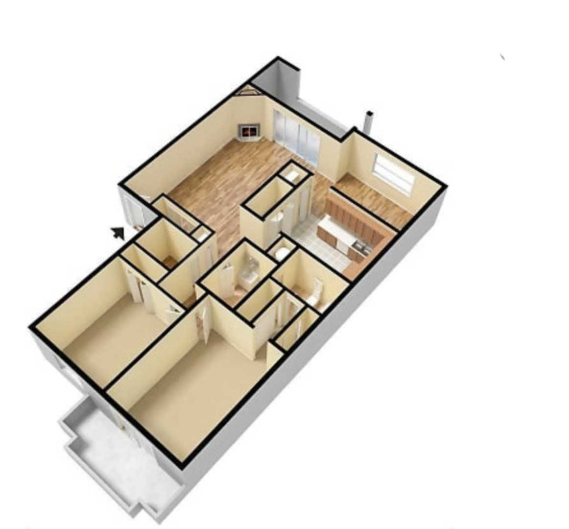2 Bedroom Apartment – 1 Seasons Pkwy #1313, Norcross, GA 30093