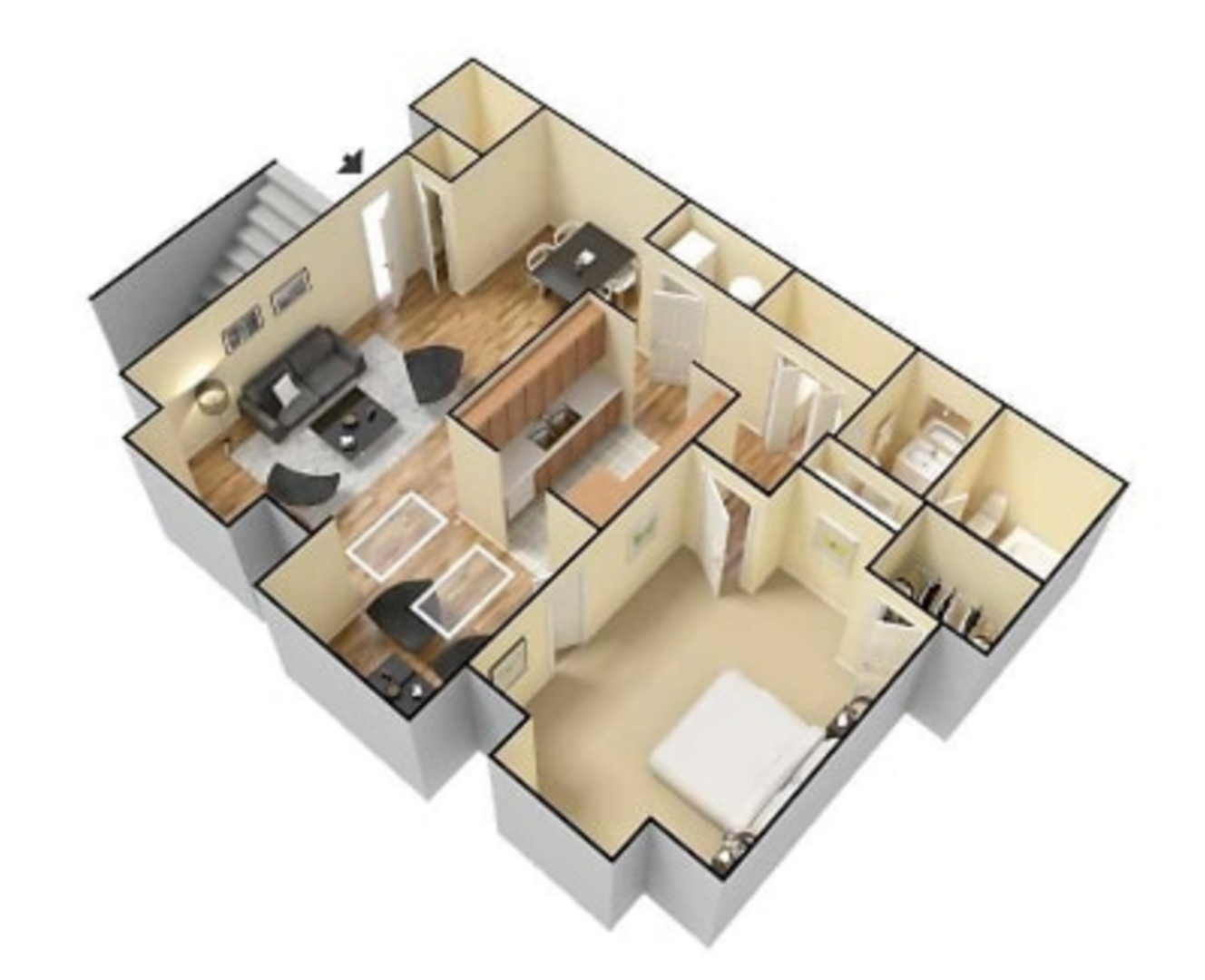 1 Bedroom Apartment – 1900 Tree Mountain Pkwy #7610, Stone Mountain, GA 30083
