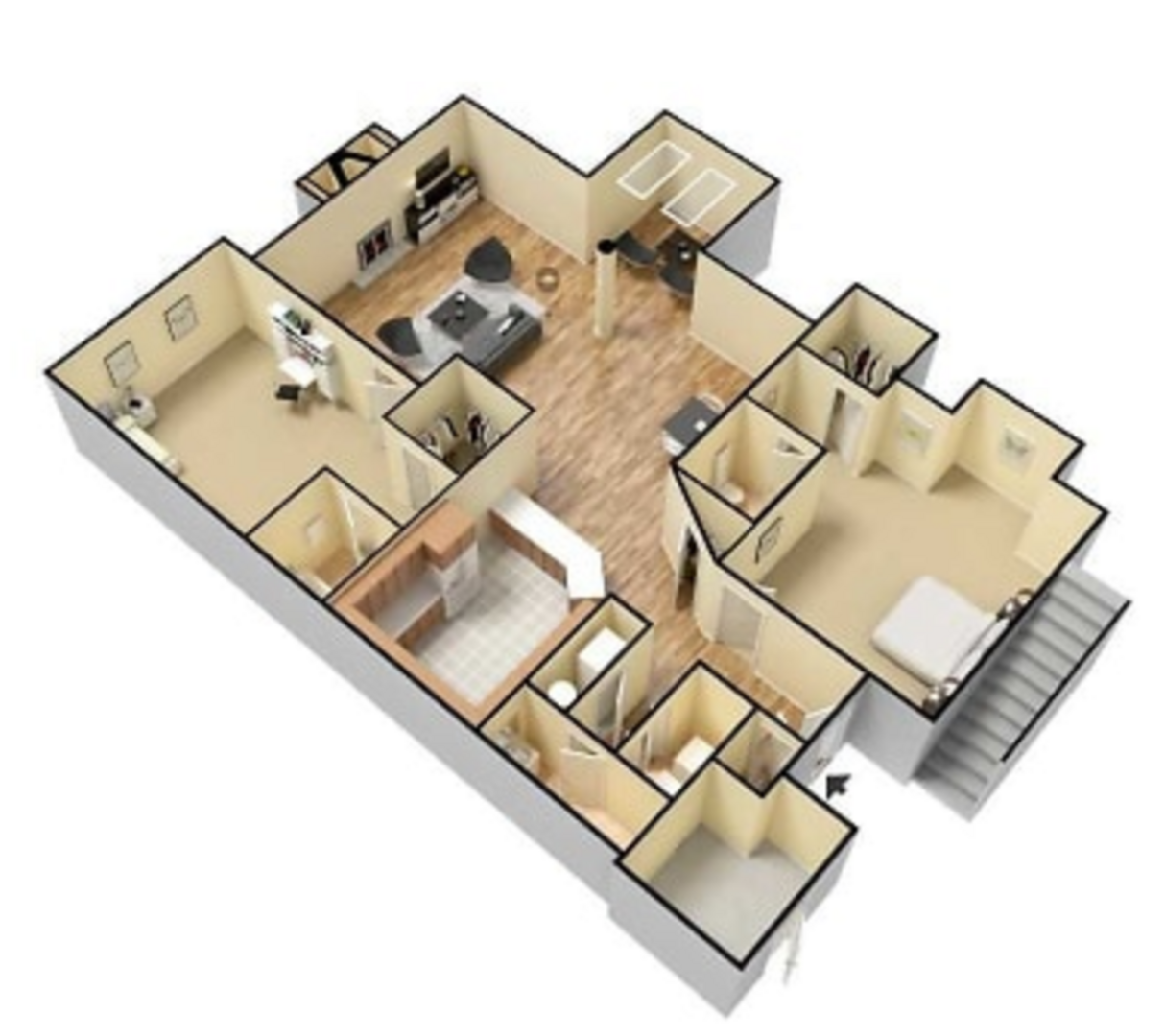 2 Bedroom Apartment – 1900 Tree Mountain Pkwy #704, Stone Mountain, GA 30083