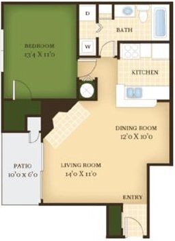 The Orchid floor plan