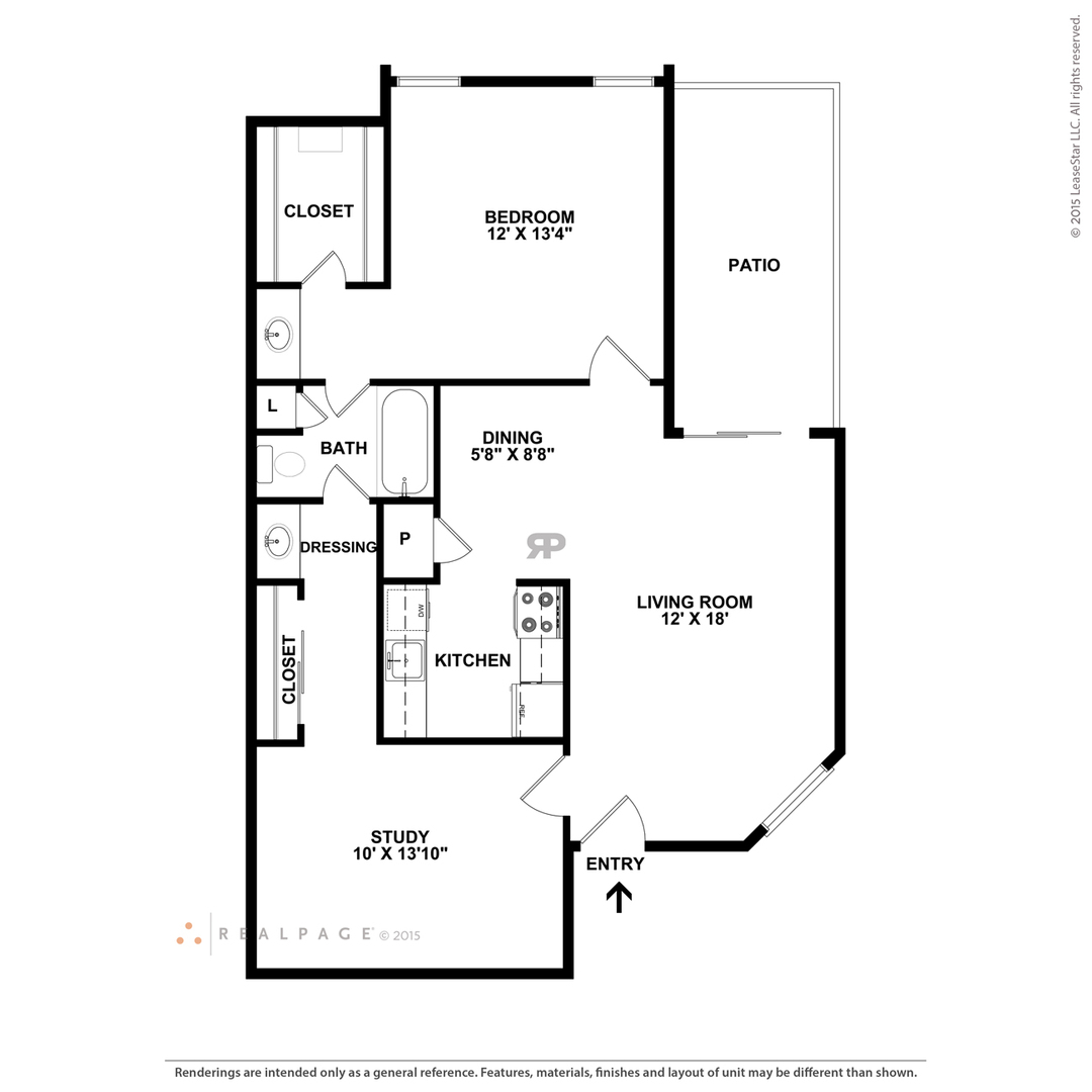 1 Bedroom Apartment – 11100 Braesridge Dr #821, Houston, TX 77071