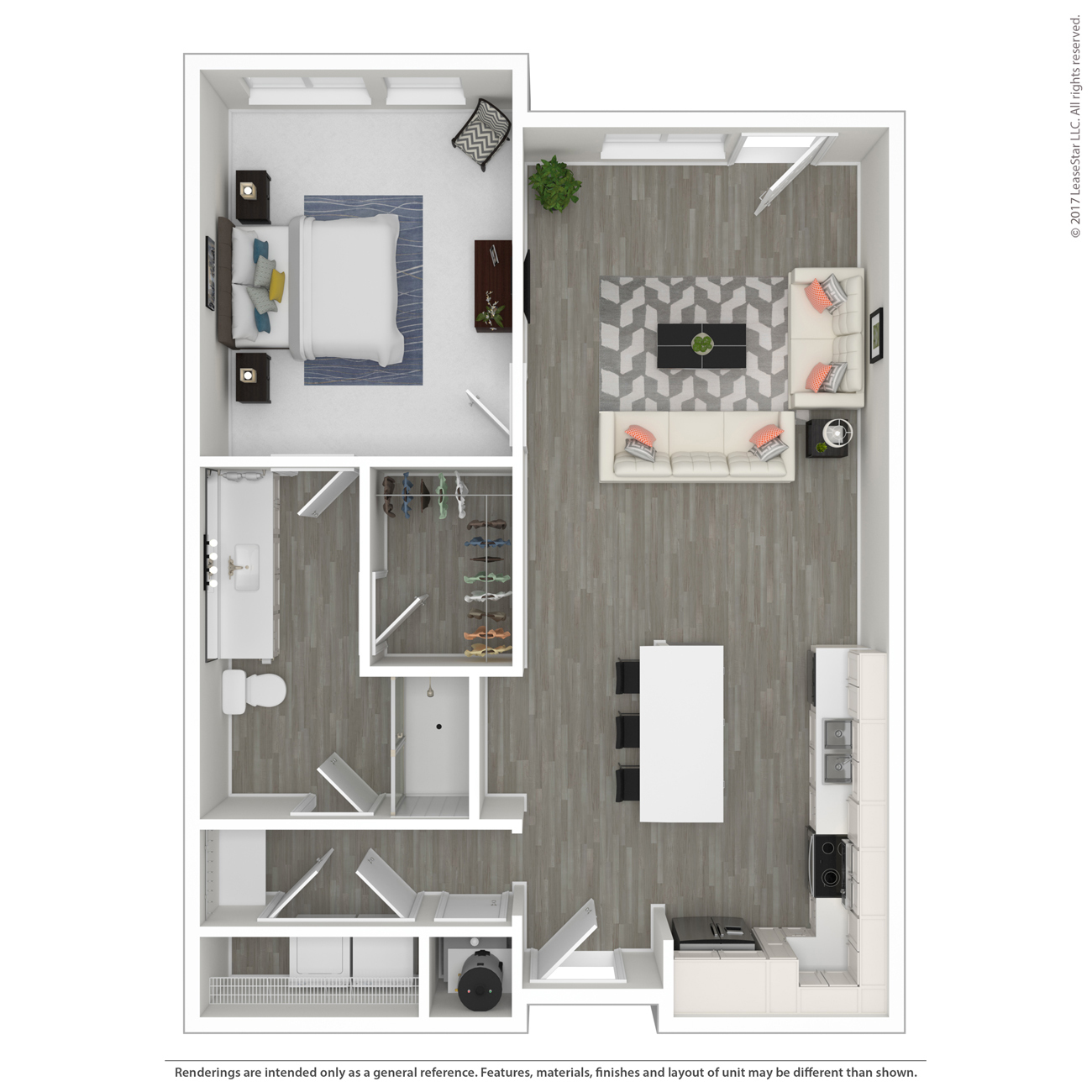 E floor plan