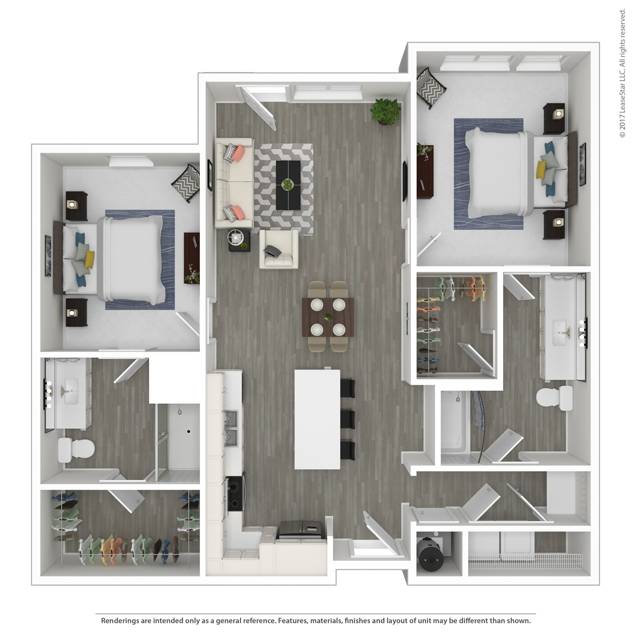 C floor plan