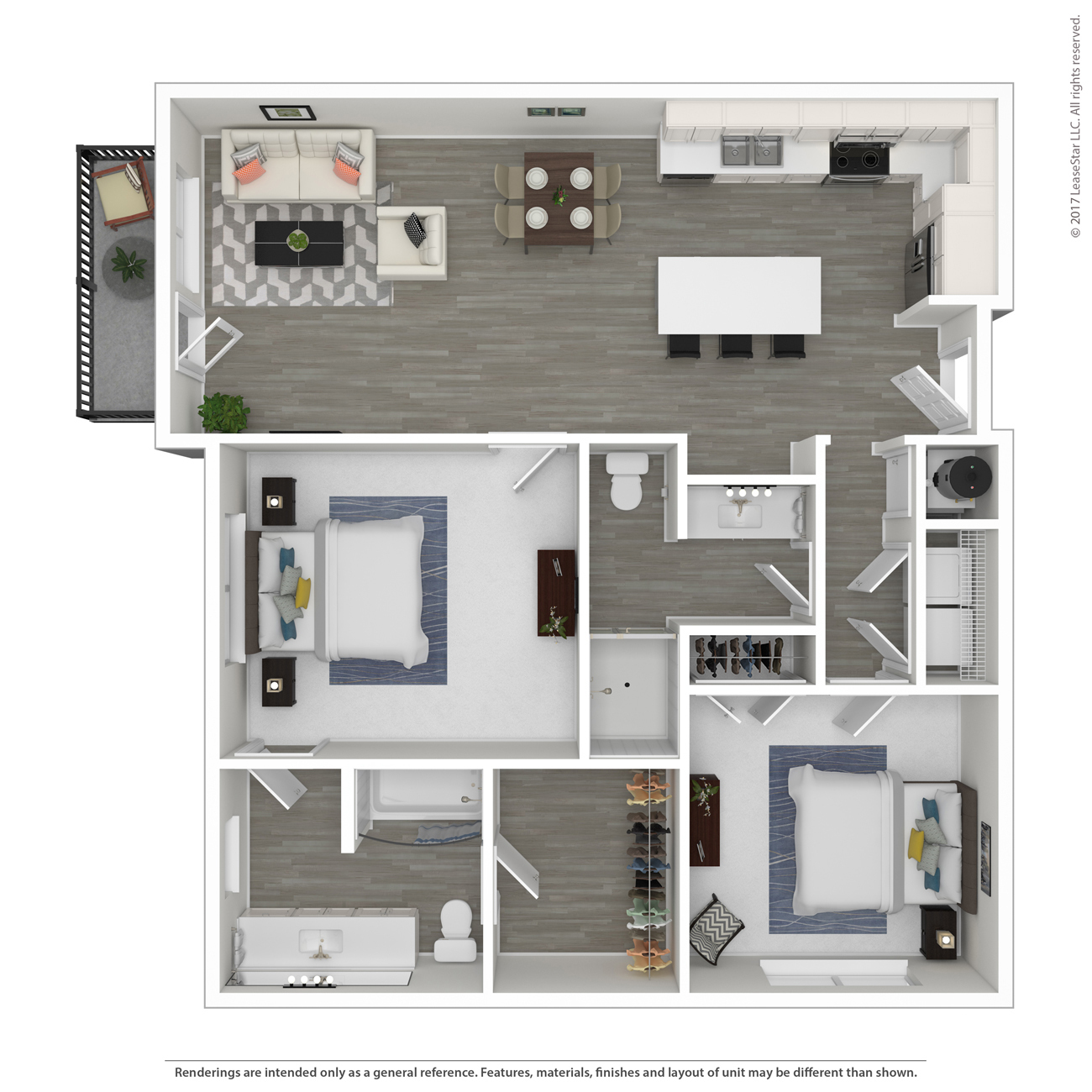 H floor plan