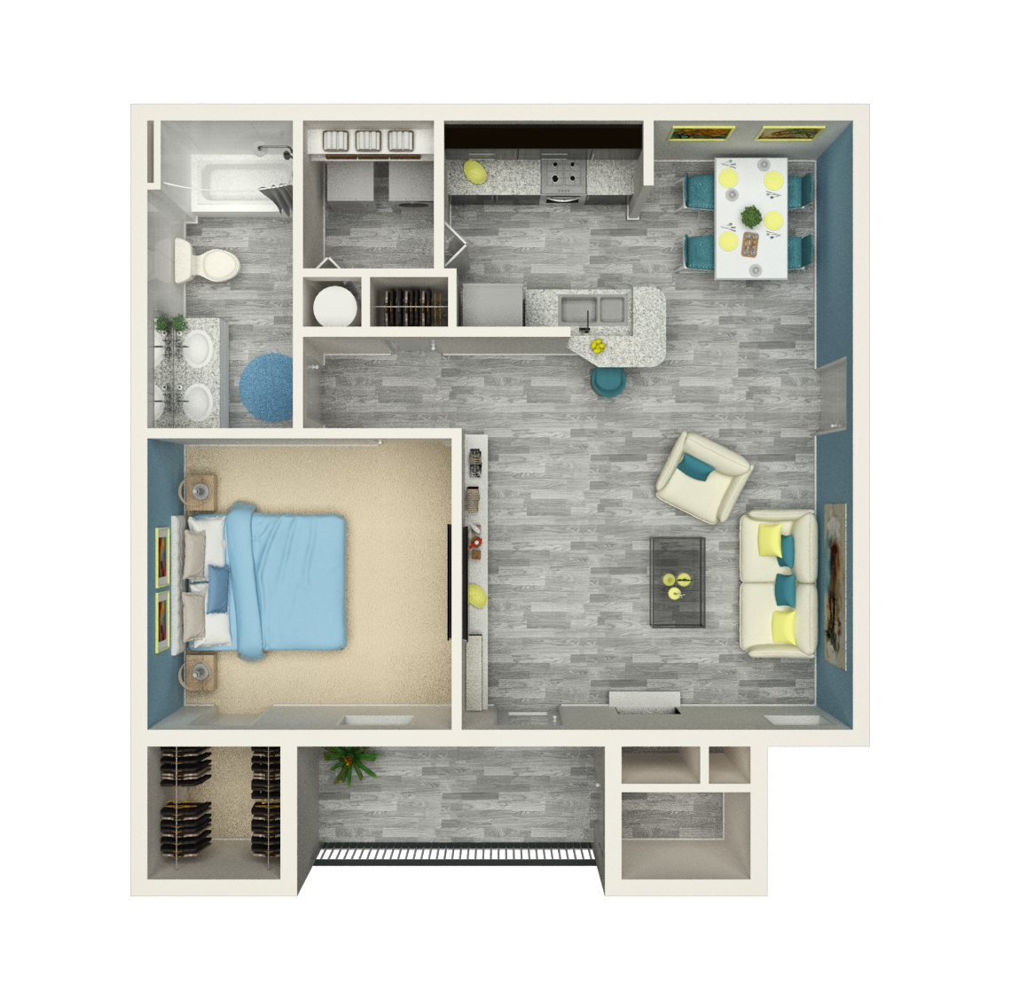 A1 The Carolina floor plan