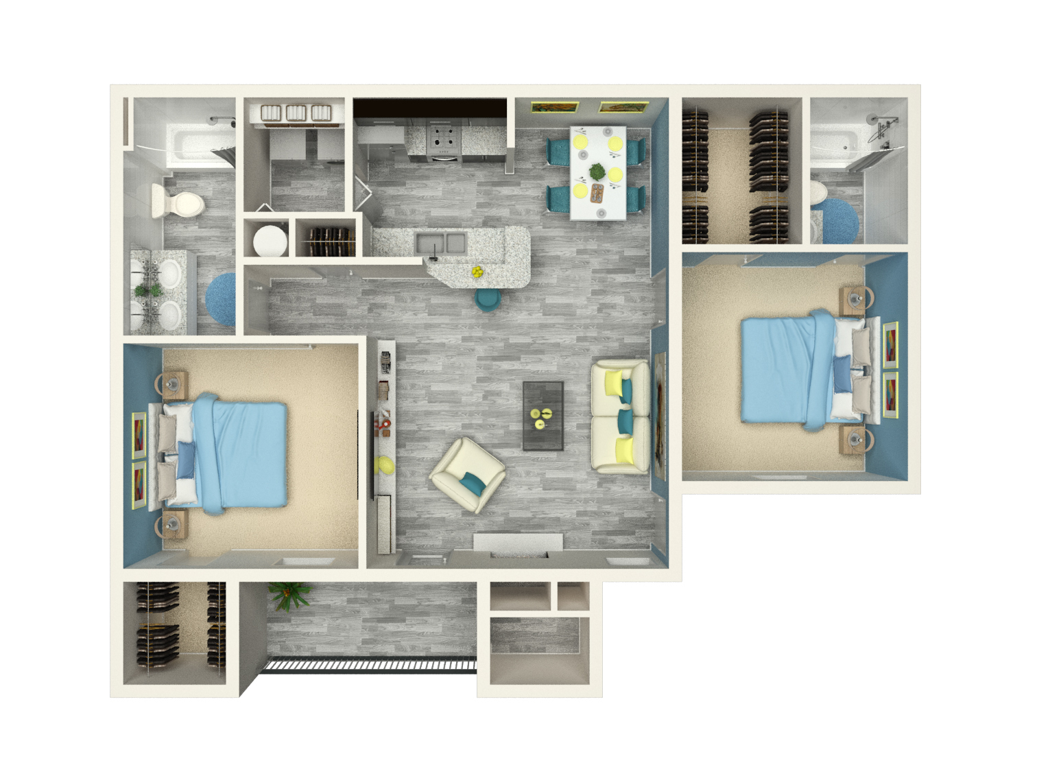 B2 The Biltmore floor plan