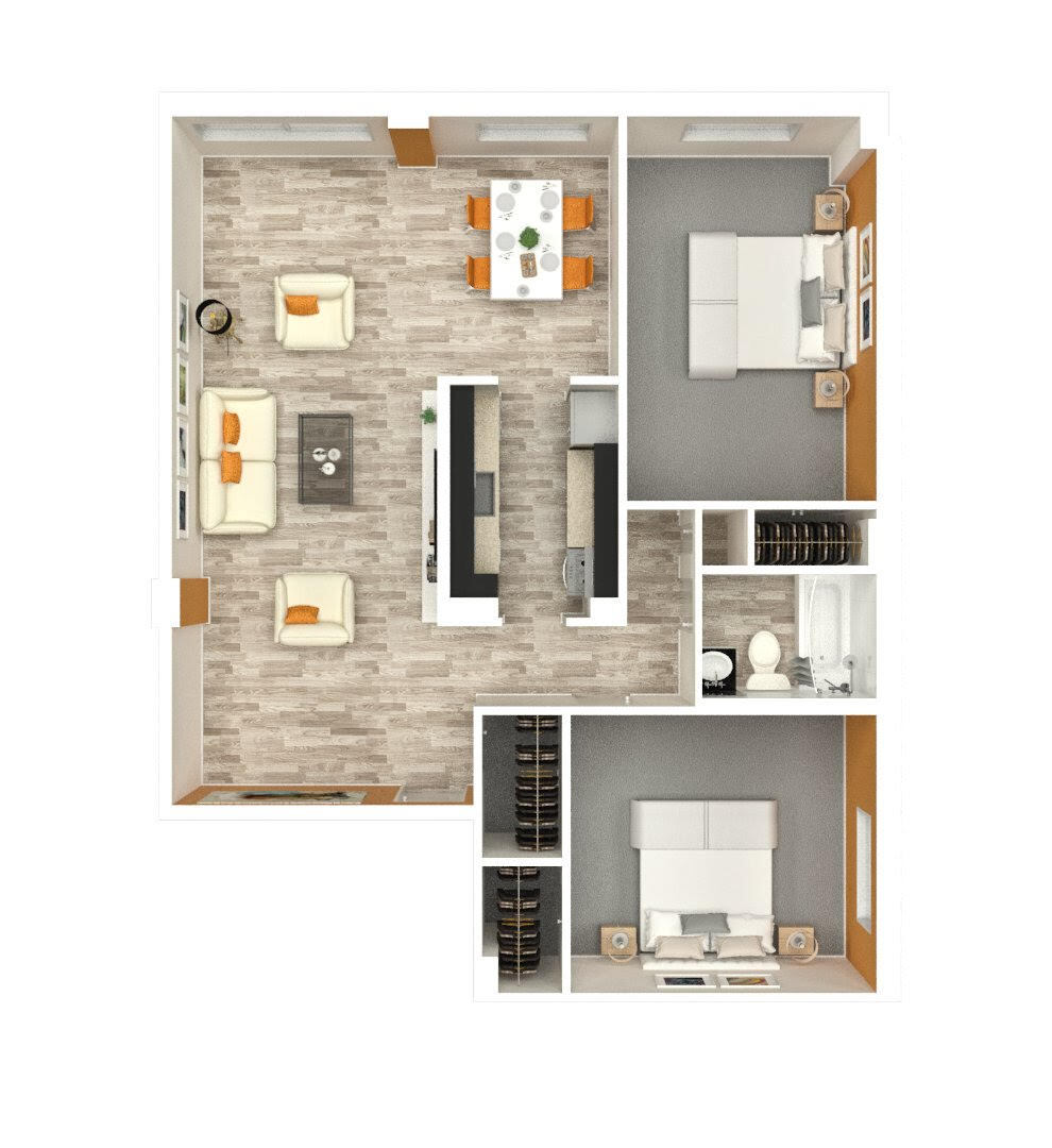 The Walnut floor plan