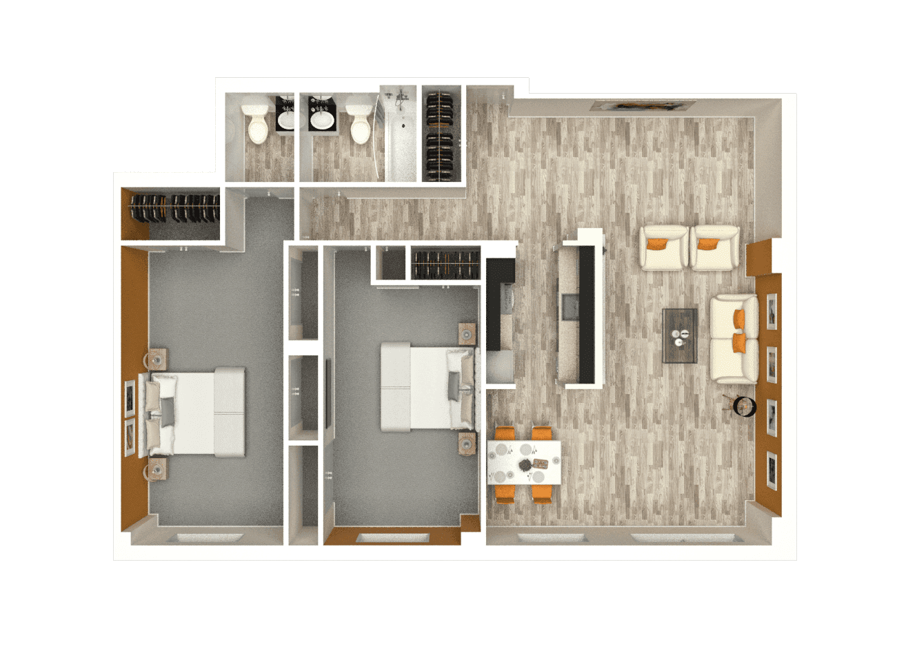 The Cumberland floor plan