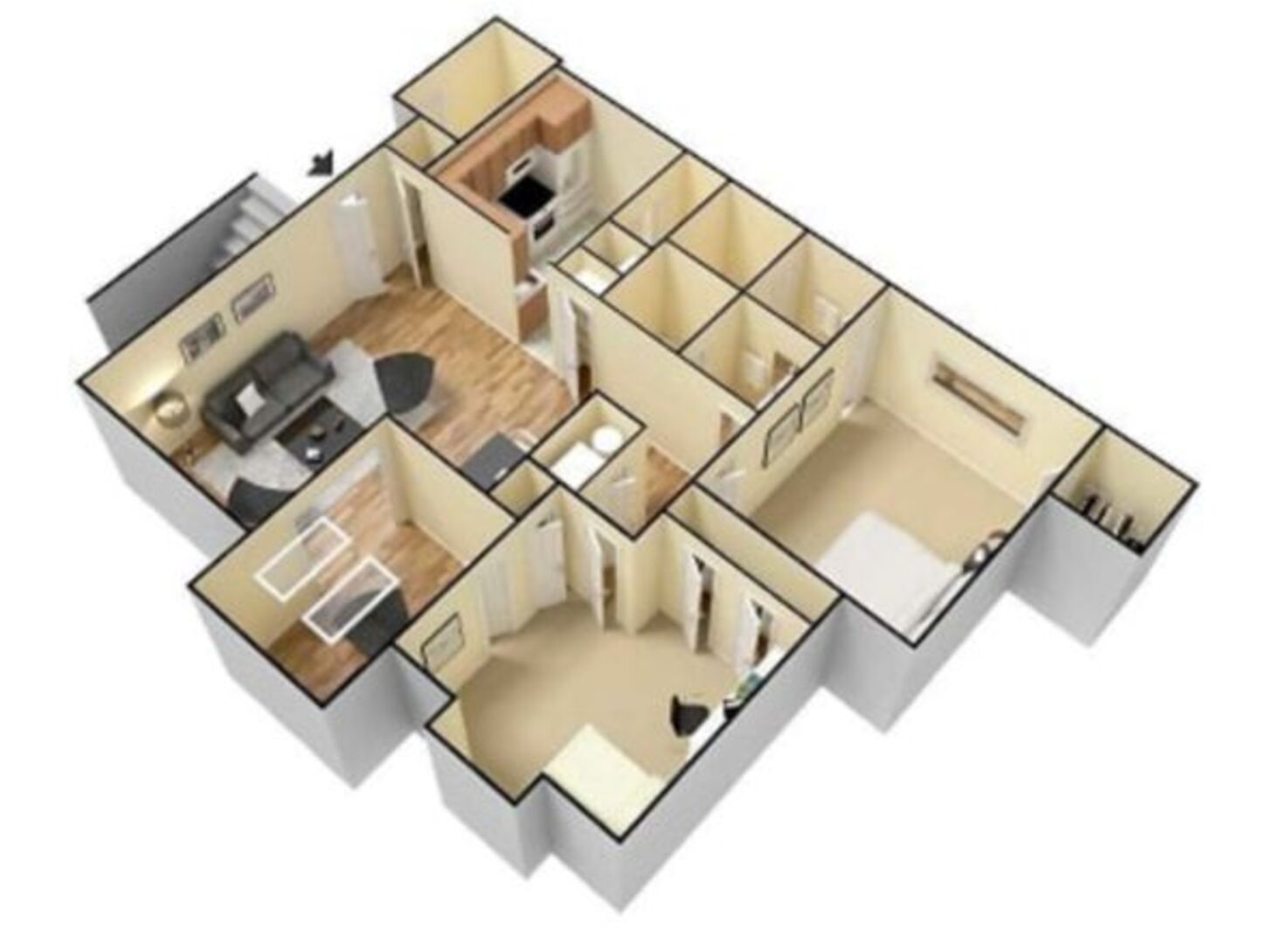2 Bedroom Apartment – 1900 Tree Mountain Pkwy #7407, Stone Mountain, GA 30083