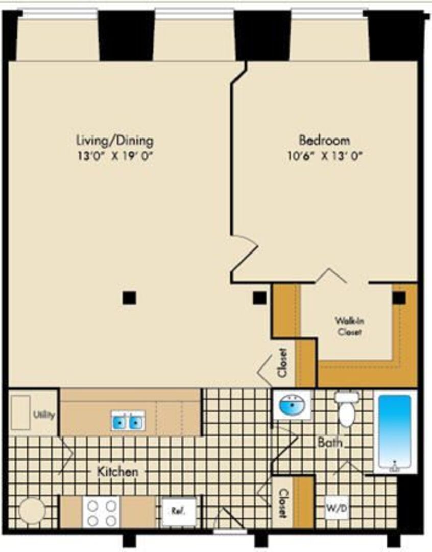 1 Bedroom Apartment – 4055 Ridge Ave #415, Philadelphia, PA 19129