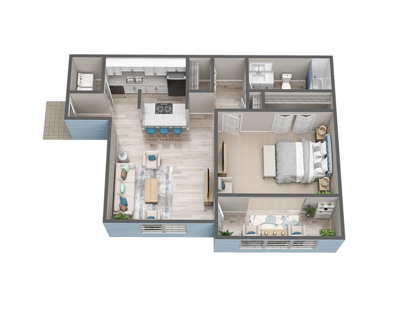 1 Bedroom Apartment – 880 South Cobb Drive Southeast #1818, Marietta, GA 30060