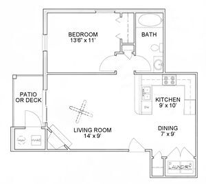A1 floor plan