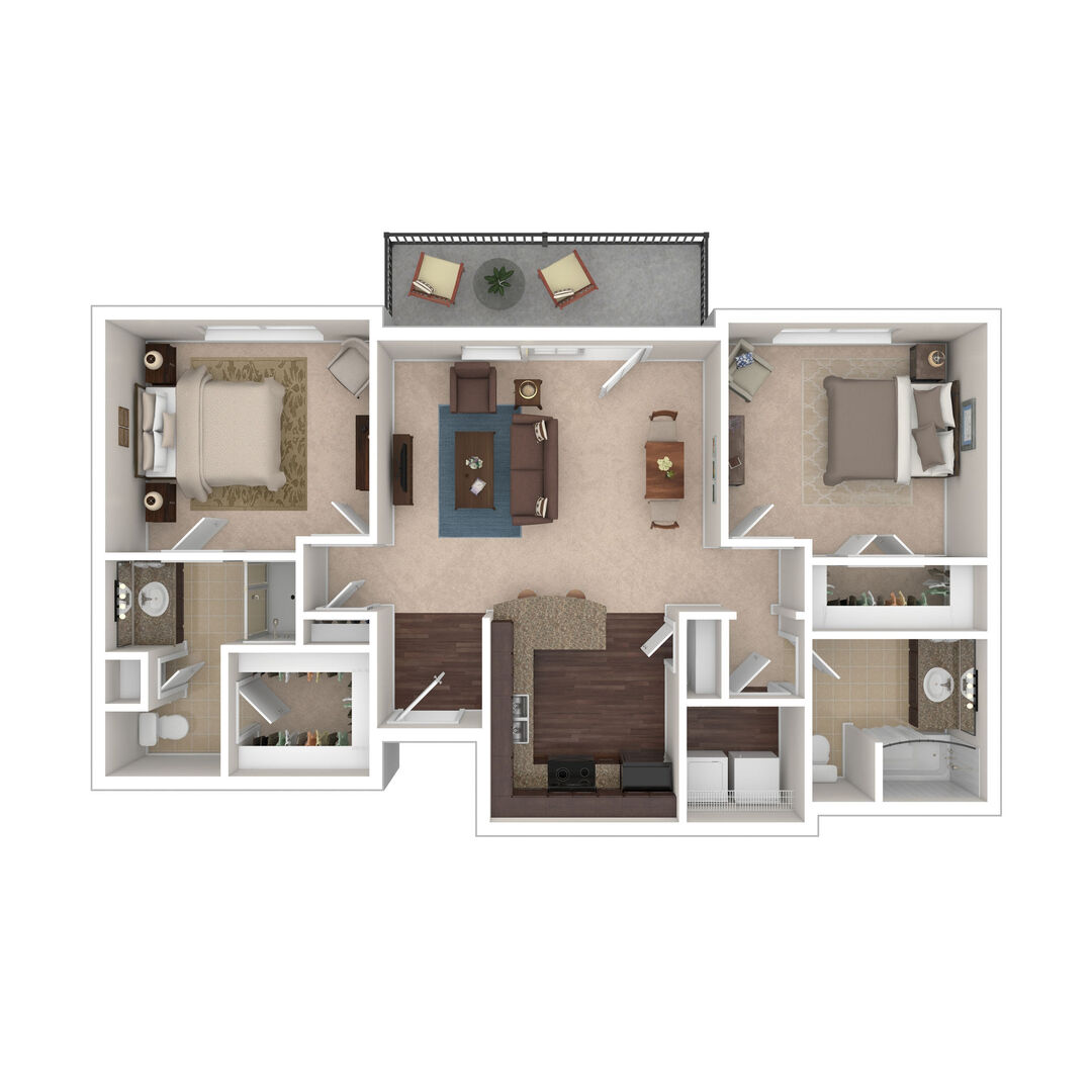 2 Bedroom Apartment – 2627 South Cherry Street #252, Tomball, TX 77375