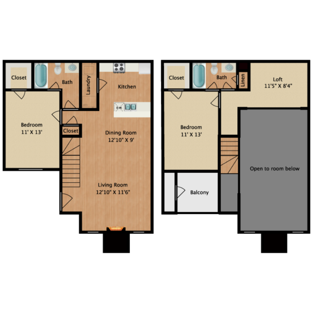 2 Bedroom Apartment – 2751 FM 518 RD E #0808, League City, TX 77573