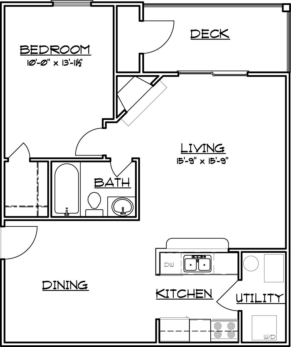 A2 floor plan