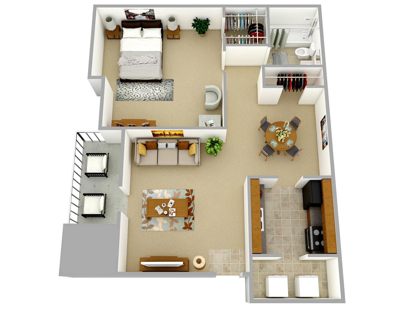 Key floor plan