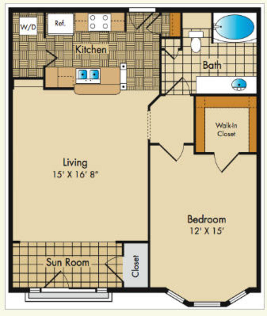 1 Bedroom Apartment – 4055 Ridge Ave #5303, Philadelphia, PA 19129