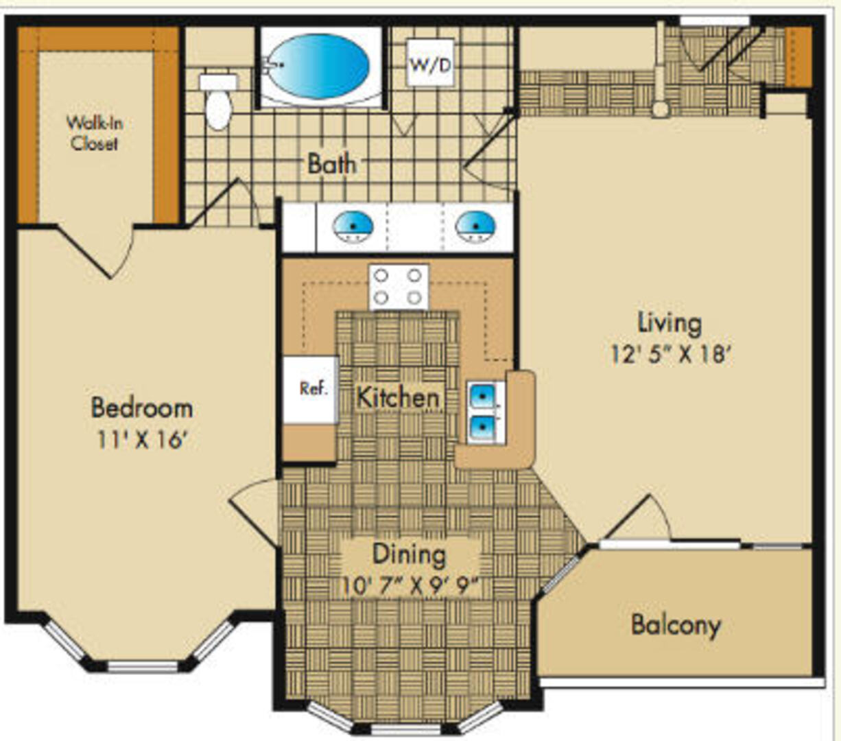 1 Bedroom Apartment – 4055 Ridge Ave #2406, Philadelphia, PA 19129