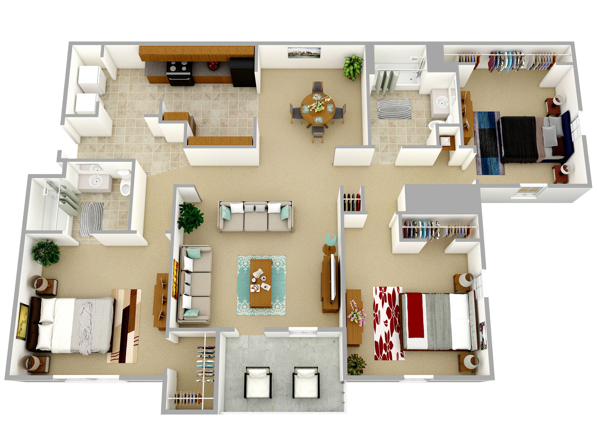 Barbourville 50% floor plan