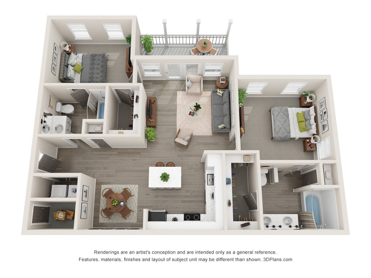 Partheon floor plan