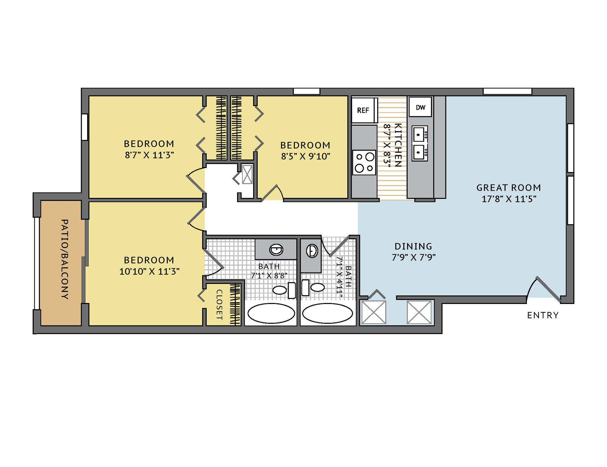 Herring II floor plan