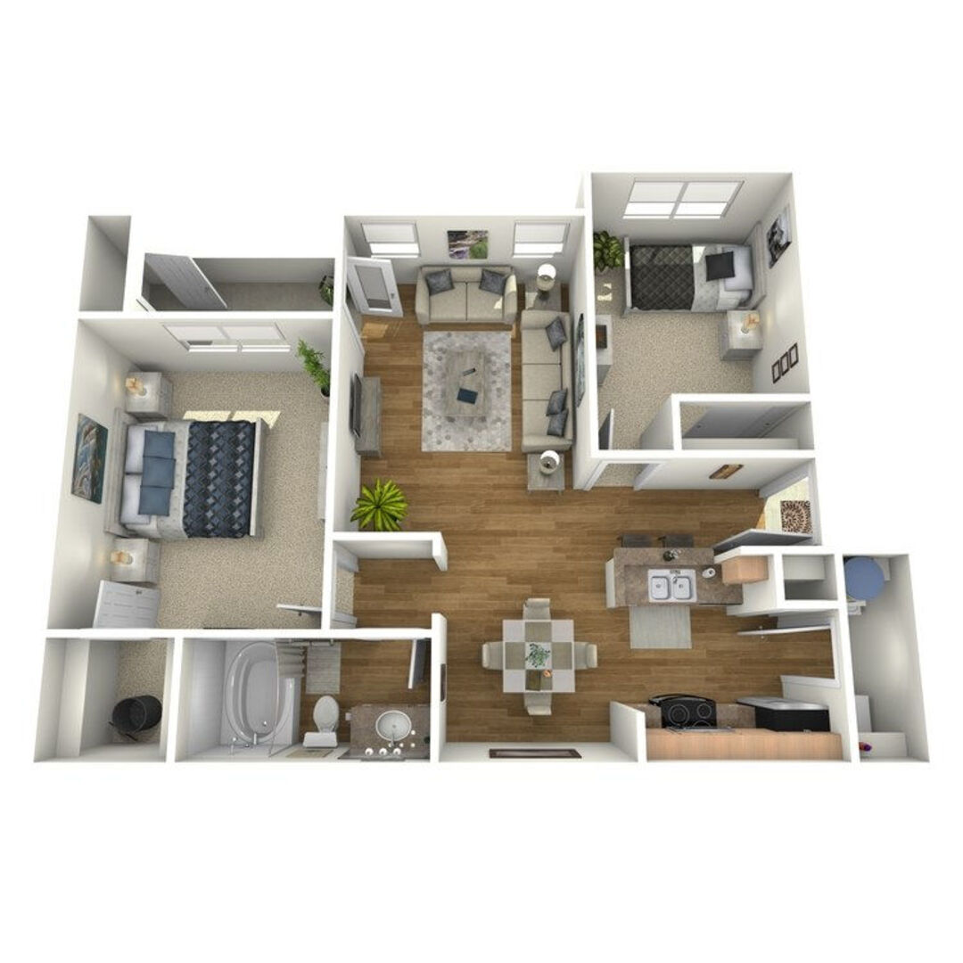 2 Bedroom Apartment – 10333 Research Forest Drive #1332, Magnolia, TX 77354