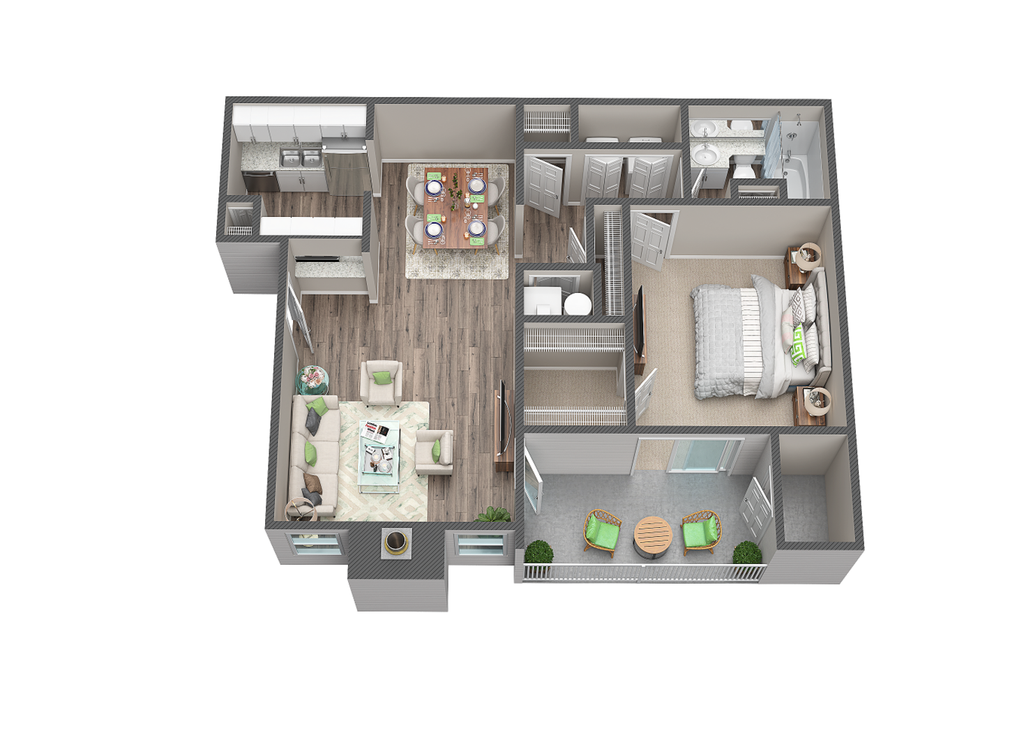 1 Bedroom Apartment – 875 Franklin Gateway Southeast #1137, Marietta, GA 30067