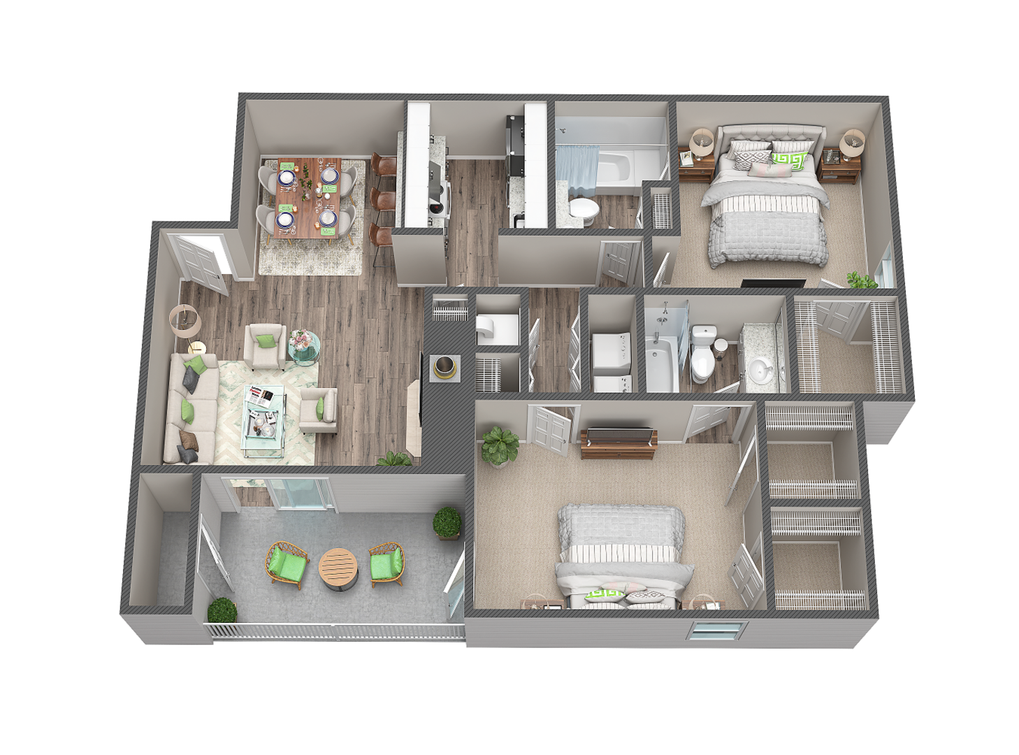 2 Bedroom Apartment – 875 Franklin Gateway Southeast #0338, Marietta, GA 30067