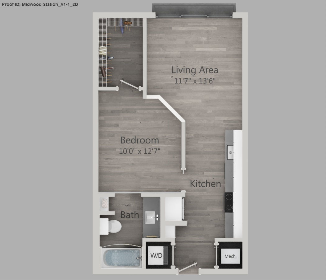 A1-1 floor plan