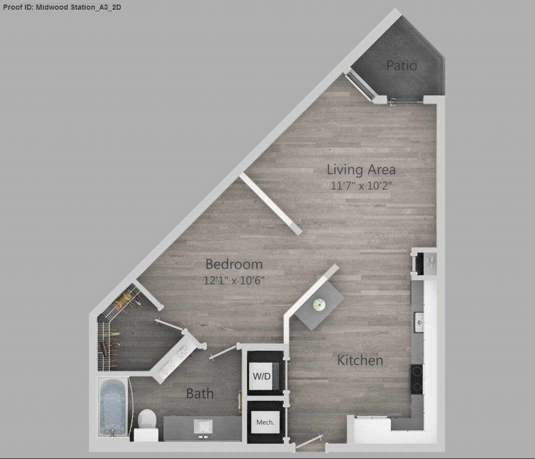 A3 floor plan
