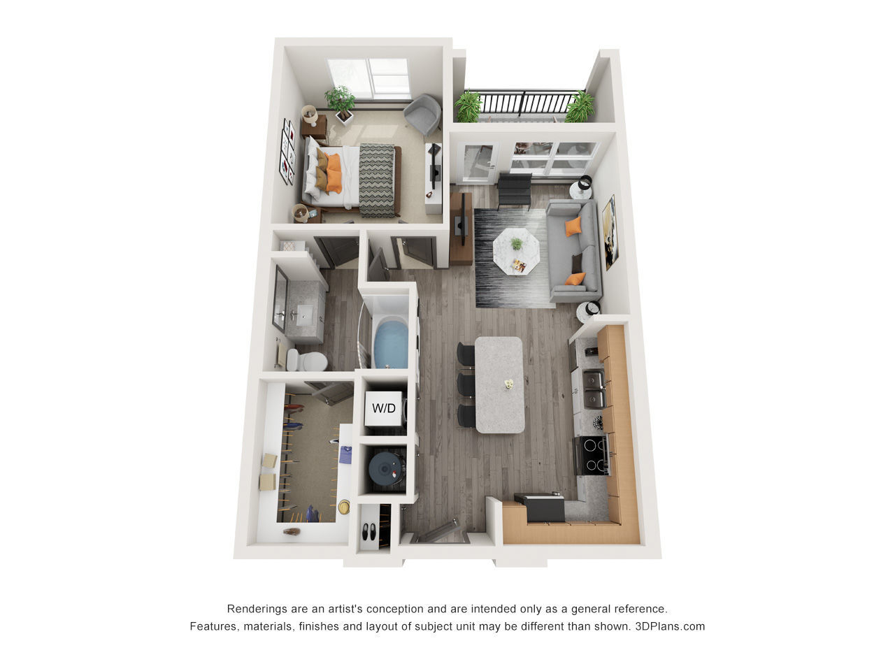 A2 floor plan