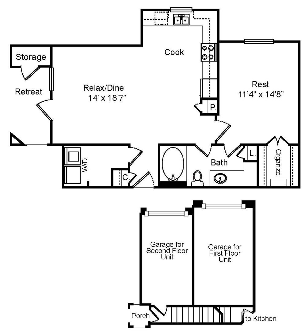 1 Bedroom Apartment – 1111 Falcon Park Dr #10302, Katy, TX 77494
