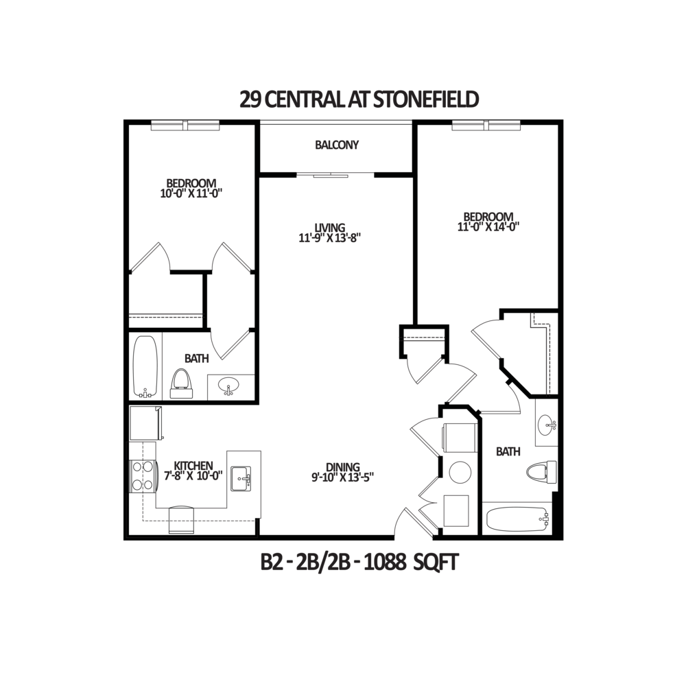 B2 floor plan
