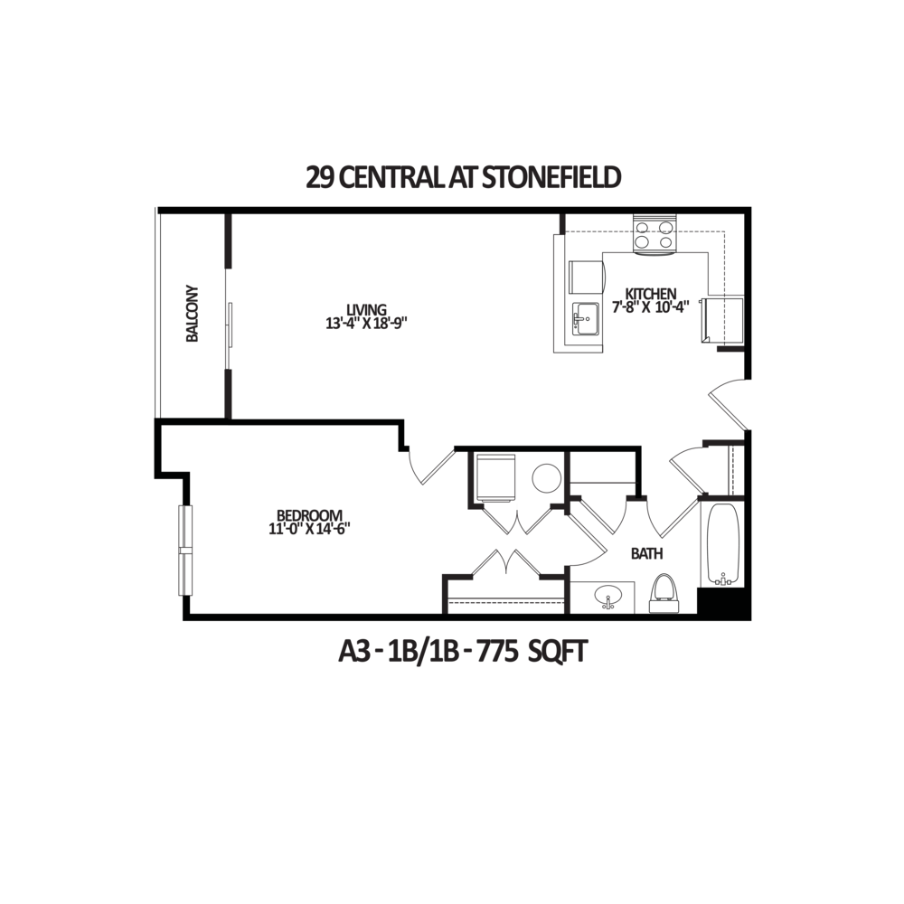 A3 floor plan