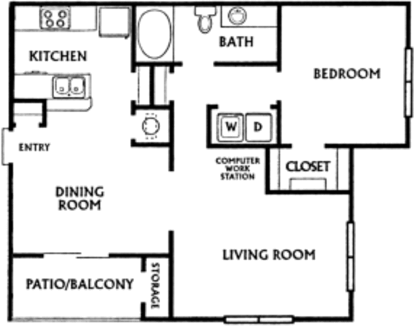 1 Bedroom Apartment – 1501 Renaissance Drive  #804, Conyers, GA 30012