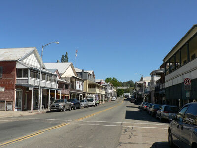 main street of Sutter Creek