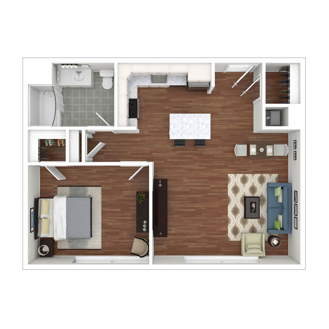 A2 floor plan
