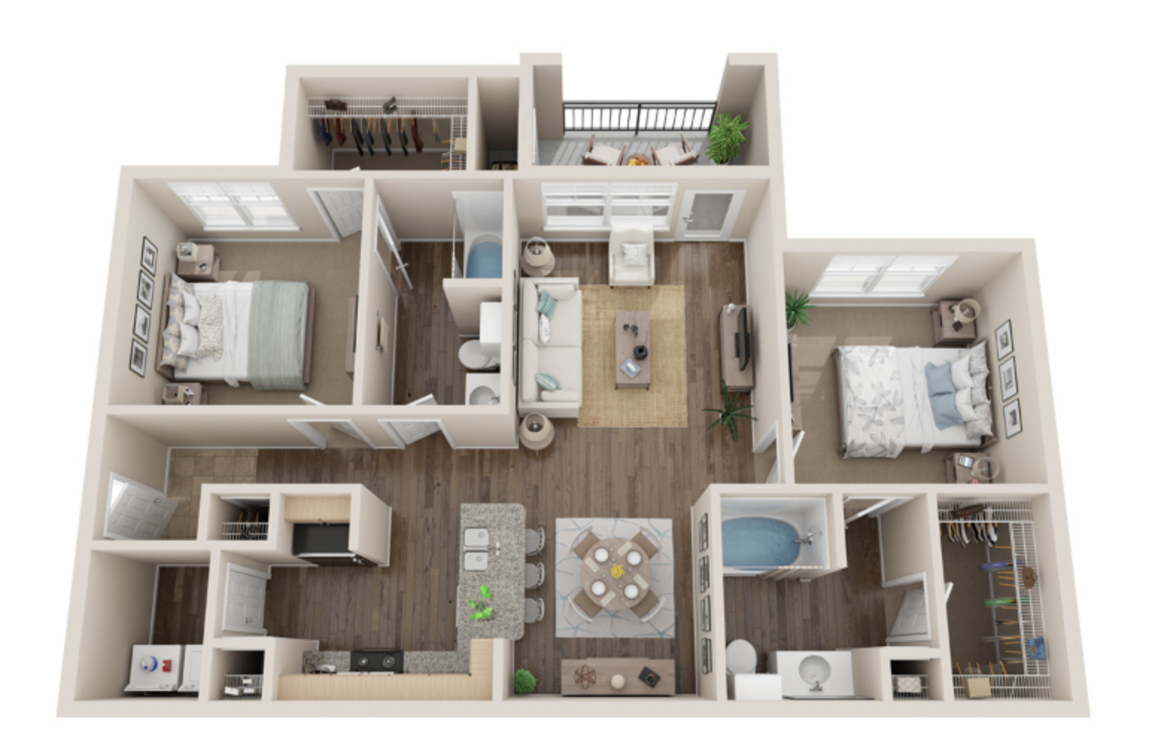2 Bedroom Apartment – 12055 Sabo Road #0127, Houston, TX 77089